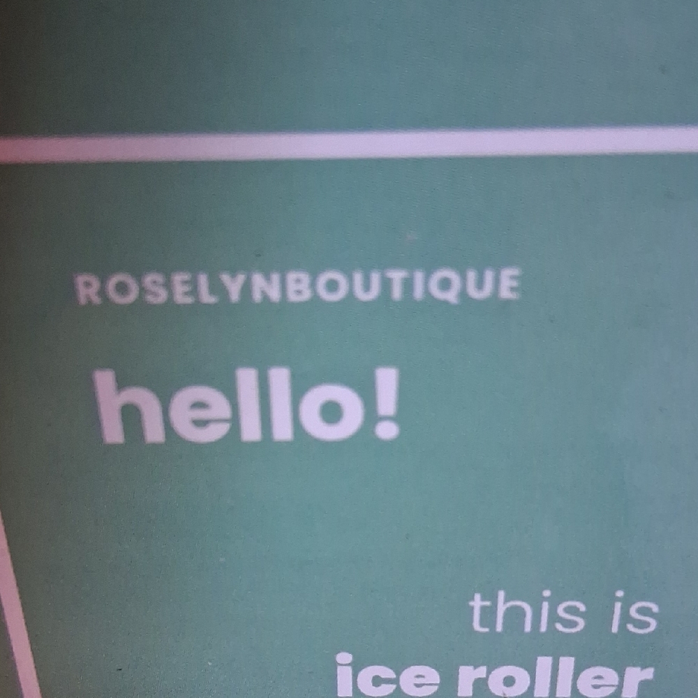 ICE ROLLER